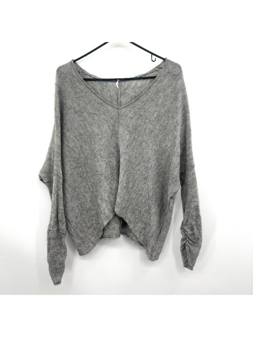 Free People Gray Dolman Wool Alpaca Blend Sweater Women's Small